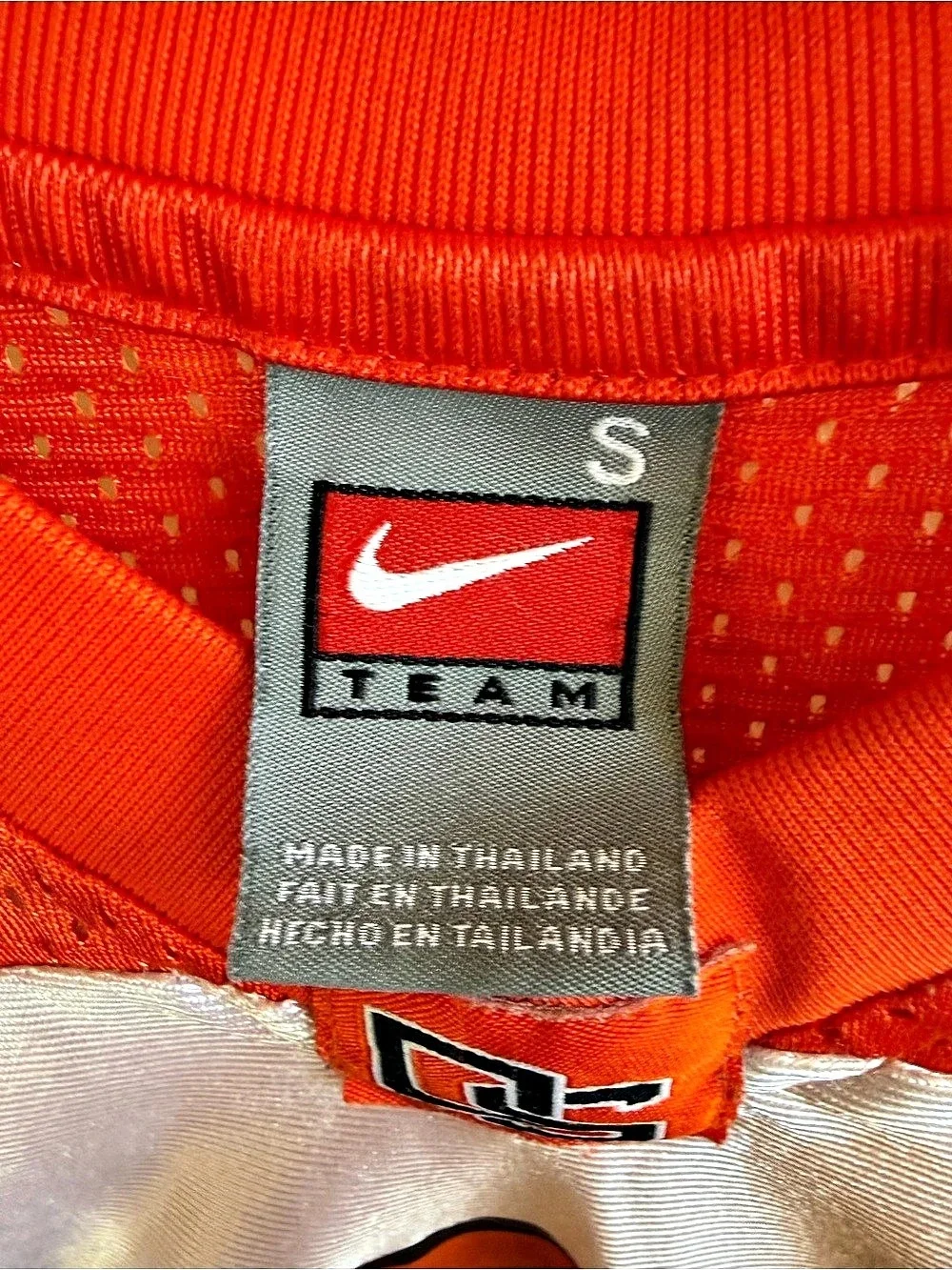 Nike Oregon State Beavers-Boys Small Football Jersey #8 White & Orange